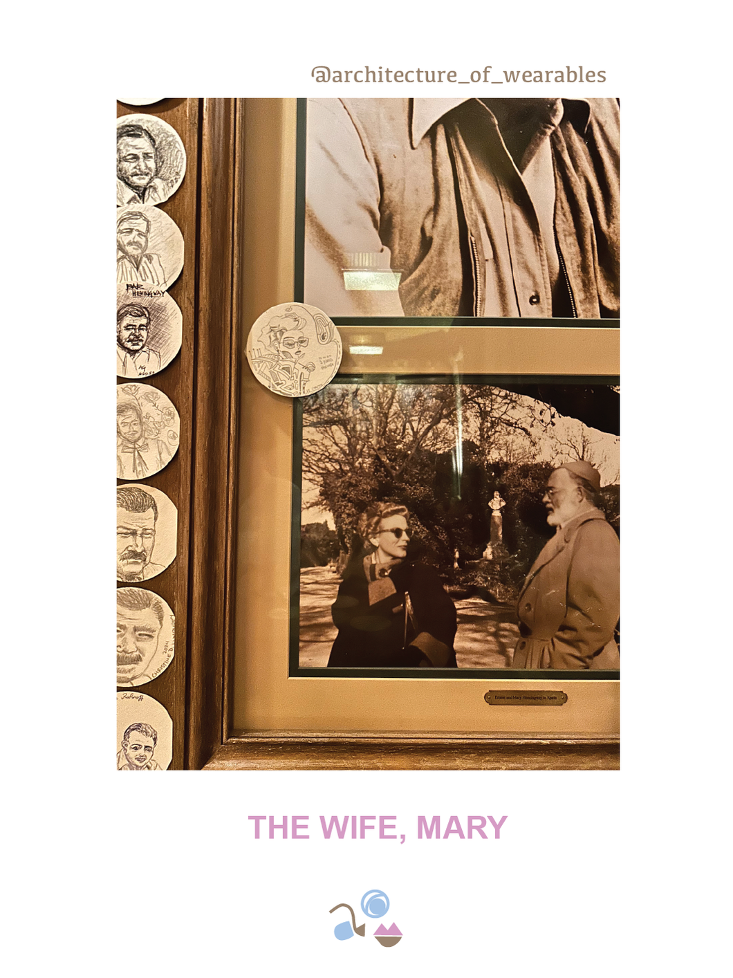 THE WIFE, MARY Postcard