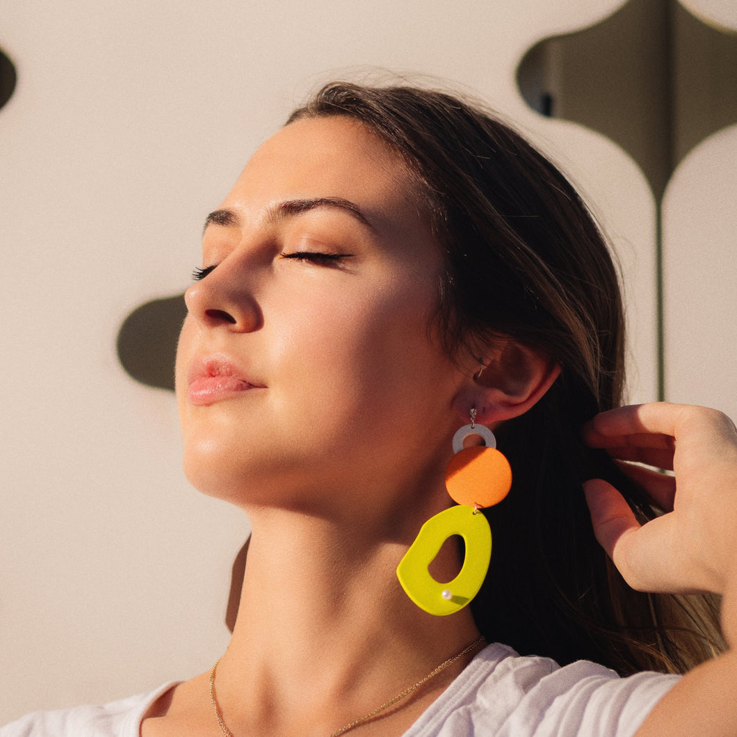 Swim in the Blues Earrings