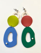 Load image into Gallery viewer, Swim in the Blues Earrings
