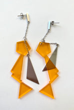 Load image into Gallery viewer, I see through an Orange Earrings
